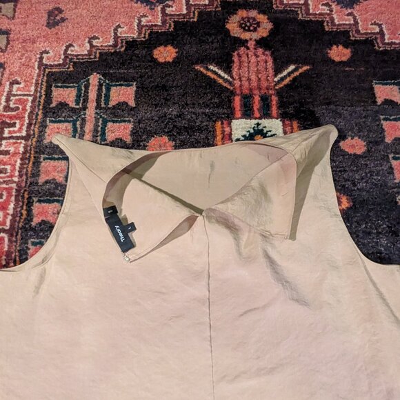 Theory gold sheath tank top - Continuous Shell, Voyage silk, L - * with flaws * - Picture 5 of 9